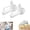 2 Pack, variant on Bag Clip with Pour Spout, Food Bag Sealing Clip with Pour Spout, 2-in-1 Seal & Pour Bag Clips for Chips, Cereal, Snacks & Pet Food, Leakproof Kitchen Storage Sealer for Home Organization (2 Pack)
