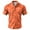 T7-Orange, variant on Havenx Valentines Day Dress Shirt for Men Button Up Heart Print Outfits Short Sleeve Lapel Tops Holiday Party Loose-Fit Valentines Day Clothes,White 5XL