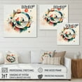 thumbnail image 4 of Designart Multi-Color Geometric Art Canvas Wall Art, 4 of 5