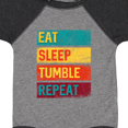 thumbnail image 4 of Inktastic Tumbling Gift Eat Sleep Tumble Repeat Boys or Girls Baby Bodysuit, 4 of 5