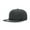 Charcoal, variant on Decky 6032 5 Panel High Profile Relaxed Cotton Blend Rope Hat-Black