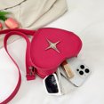 thumbnail image 2 of Bolsa Bolso cruzado lindo para mujer, Bolso para citas de cuero PU, cierre de cremallera para viaje de compras, 2 of 9
