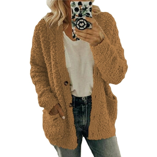 NEWTECHNOLOGYY Plus Size S5XL Womens Oversized Teddy Bear Winter