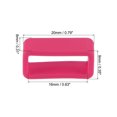 thumbnail image 2 of Uxcell Watch Band Strap Loops Silicone Watch Holder Keeper for 16mm Width Watch Band, Rose Red 4 Pack, 2 of 5
