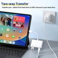 thumbnail image 4 of USB C to USB Adapter 3 in 1 USB C to 3.5mm Audio Adapter for iPad USB Adapter, 4 of 7