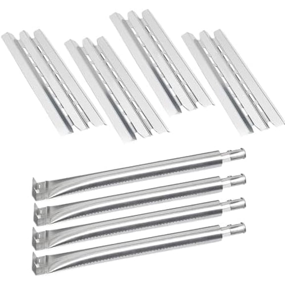 Grill Parts Replacement for Broil King 9221-64 9221-67 9235-24 9235-84 9221-14 9211-54 9215-54 Baron 420 440 490 320 340, Stainless Steel Heat Plate and Grill Burner$$Garden & Patio