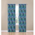 thumbnail image 2 of Set de cortinas Jay Franco Minecraft Monster Hunters Kids Blue, 2 of 6