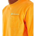 thumbnail image 2 of Champion Life Men's Heritage Pocket T-Shirt Champion Script/Capri Orange, Medium, 2 of 6