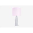 thumbnail image 2 of Grandview Gallery 16 Inch Glass Lamp w/ Light Pink Linen Shade, Set of 2, 2 of 8