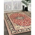 thumbnail image 2 of Ahgly Company Indoor Rectangle Traditional Brown Medallion Area Rugs, 2' x 4', 2 of 6