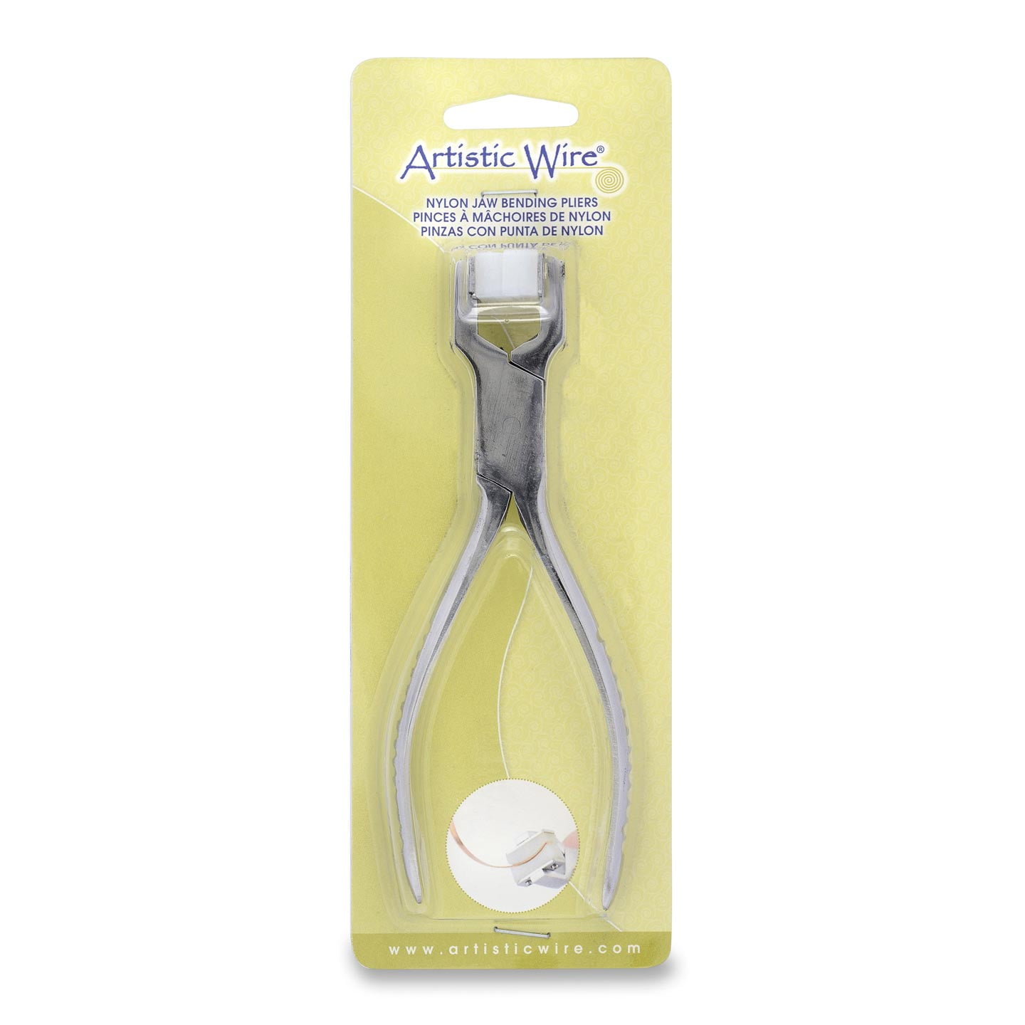 Artistic Wire Bracelet Bending Pliers: Nylon/Stainless Steel