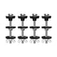 thumbnail image 1 of 4PCS Universal Toilet Tank to Bowl Bolts Kit, Heavy Duty, Waterproof Stainless Steel with Extra Long Nut Screw, 1 of 5