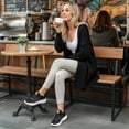 thumbnail image 6 of Decould sylf Walking Shoes for Women Breathable Non Slip Athletic Sneakers Casual Lace Up Running Shoes, 6 of 8