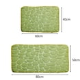 thumbnail image 5 of Alfombra de franela con nuevo patrón para el suelo, suave, para baño, sala de estar, absorbente, antideslizante, 5 of 5