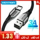 thumbnail image 2 of Cable USB tipo C Vention para Samsung S21 3A, carga rápida USB, cargador USB C, Cable de fecha para Xiaomi Redmi Note 8, Cable Cabo tipo C Tan Jianjun unisex, 2 of 2