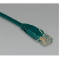thumbnail image 3 of Eaton Tripp Lite Series Cat5e 350 MHz Molded (UTP) Ethernet Cable (RJ45 M/M), PoE - Green, 10 ft. (3.05 m) - Patch cable - RJ-45 (M) to RJ-45 (M) - 10 ft - UTP - CAT 5e - molded, stranded - green, 3 of 7