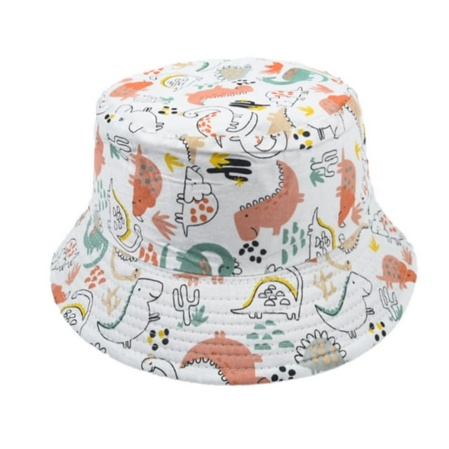 MIASHUI Boys Bucket Hats Baby Girls Summer Sun Hat Cute Print Caps,Multicolor,One Size