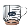 thumbnail image 1 of Coffee Pods Storage Rack Cup Shaped Storage Holder Storage Basket Coffee Pod Holder For Coffee Bar Kitchen Counter Supply, 1 of 6