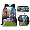thumbnail image 1 of Skibidi Toilet Student Backpack Children'S Meal Bag Pencil Bag Three-Piece Backpack, 1 of 2