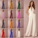 thumbnail image 2 of Vestido de banquete para mujer europeo y americano, mono sexy con cuello, pantalones para mujer, 2 of 6