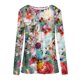 thumbnail image 5 of Camisas Para Mujer Camisetas de Gran Tamaño Manga Larga Estampado de Moda Camiseta Suelta Blusa Cuello Redondo Tops Casuales Odeerbi  ODB134065, 5 of 6