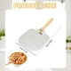 thumbnail image 2 of Pala para Pizza Perforada de 30 cm, de Aluminio y Metal, con de Madera para Hornear Pizzas y Panes., 2 of 7