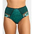 thumbnail image 3 of Pour Moi Womens Sofia Embroidered High-Waist Brief Style-3834, 3 of 6