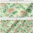 thumbnail image 2 of Soimoi Cotton Poplin Fabric Leaves & Floral Artistic Print Fabric by Yard 56 Inch Wide, 2 of 7