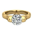 thumbnail image 5 of Round Brilliant Cut Solitaire Diamond Engagement Ring 1.00 carat total weight 14K Gold (G,I1), 5 of 6
