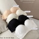 thumbnail image 3 of Sujetador push up con doble hebilla frontal y copa Palm, ropa interior de media copa sin tirantes con espalda de belleza, 3 of 6