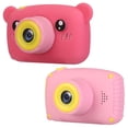thumbnail image 2 of Moclever Kids Digital Camera, Kids Video Camera with 2.0in Screen 4X Digital Zoom 5 Games 32G MMC Card for 3-10 Years Boys Girls, Pink, 2 of 15