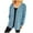Blue, variant on AherBiu Womens Cardigans Fall Open Front Chunky Knit Sweater Casual Comfy Loose Fitting Cardigan