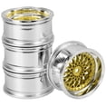 thumbnail image 1 of Miangastore 4pcs Rc Wheel Rim Rc Car Wheel Hub Wheel Frame For 1:10 On-Road Drift Car, 1 of 9
