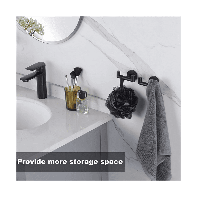 Hooks to hang discount towels in bathroom