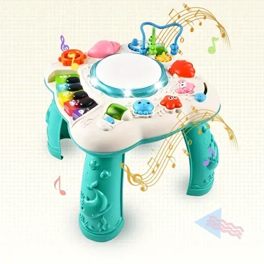 Auto Beyond Toddler Learning Table Toys, Baby Activity Center 6 to 12-18 Months Old, Learning Musical Table Toys for 1 2 3 Year Old Boys Girls Gift
