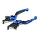 thumbnail image 2 of Motorcycle Adjustable Brake Clutch Lever CNC Aluminum Alloy Replacement for YAMAHA TMAX 530 2012‑2019Blue, 2 of 5