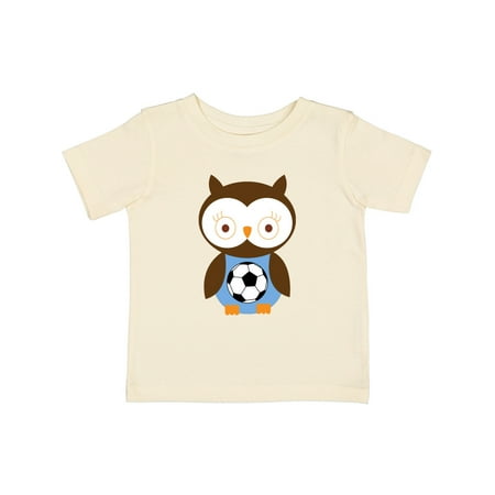 

Inktastic Soccer Player Owl Sports Gift Baby Boy or Baby Girl T-Shirt
