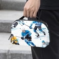 thumbnail image 2 of Ice Hockey Digital Storage Bag with Oxford Cloth Material - Waterproof USB Pouch, Digital Pouch, Cable Organizer Storage for Cell Phone Charger Cord - 5.9x9.44x3.14 in, 2 of 6
