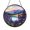 Acrylic 3.5 Inch, variant on Stained Glass Lavender Meadow Suncatcher, Window Art with Peaceful Countryside Scene