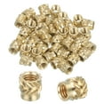 thumbnail image 1 of 46 Pcs Insertos Roscados, Inserto de Calor de Latón M3 para Impresión 3D, M3x4.5x4.5mm, 1 of 6