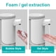 thumbnail image 4 of Dispensador de espuma automático 450ml Soporte de gel de mano USB sin contacto a prueba de agua para baño Cocina, Estilo de espuma sidaley LF0230-01B, 4 of 7