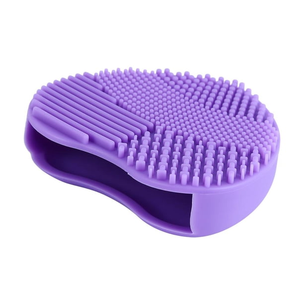 Limpieza De Guantes De Corazón De Silicona, Herramienta Limpiadora De Brochas De Maquillaje Portátil Con 7 Colores