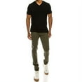 thumbnail image 4 of J. METHOD Men’s Chino Pants Basic Classic Slim Fit Twill Stretch Solid Casual Work Trouser, 4 of 5