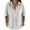 Gray #45, variant on DORKASM Linen Shirts for Women Half Sleeve Stripe Trendy T-Shirts V Neck Button Down Fashion 2026 Tshirt Loose Fit Oversized Summer Shirt Purple XL