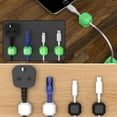 thumbnail image 4 of LUVCLS Organizador de cables de datos con clip magnético luminoso para cables fijos de escritorio уψ ш} ⭐е, 4 of 7