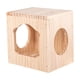 thumbnail image 4 of Nido de casa para pájaros, caja de hábitat de madera para pájaros para ventana, exterior, vista al jardín S, 4 of 9