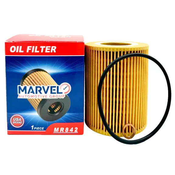 Marvel Engine Oil Filter Synthetic MR842 (30750013; LR001419) for Volvo S60 S80 V60 V70 XC60 XC70 11-16, Land Rover LR2 08-12