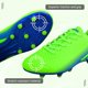 thumbnail image 5 of Botines de fútbol Vizari Santos Firm Ground Kids, unisex, color verde y negro, 5 of 7