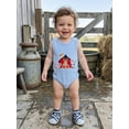 thumbnail image 6 of BemeyourBBs Newborn Baby Boy Summer Clothes Infant Baby Boy Farm Animal Outfit Tank Romper Overalls Animal Embroidered Sleeveless Bubble Bodysuit Playsuit Jumpsuit, 6 of 9
