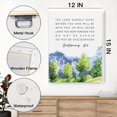 thumbnail image 2 of Bible Verses Wall Art, The Lord Himself Goes Before You And Will Be With You Wall Decor, Watercolor Forest Prayer Wall Decor, Inspirational Framed Canvas Wall Art, Christian Gifts for Woman Man- A07, 2 of 6